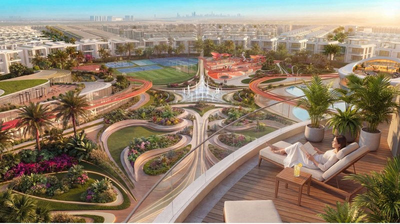 Greenz by Danube luxury townhouses and villas