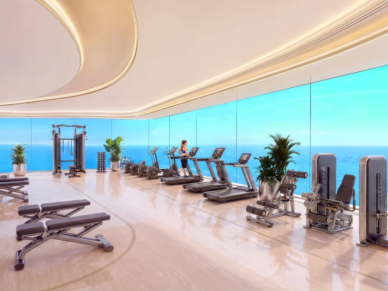 Sea Facing Panoramic Gym